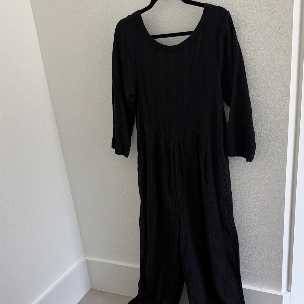 Free People Black Lightweight Jumpsuit S